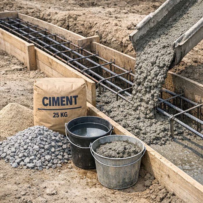 Dosage béton fondation : proportions idéales pour une base solide