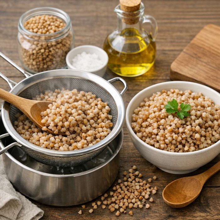 Comment cuire le sarrasin décortiqué sans le rendre pâteux ?
