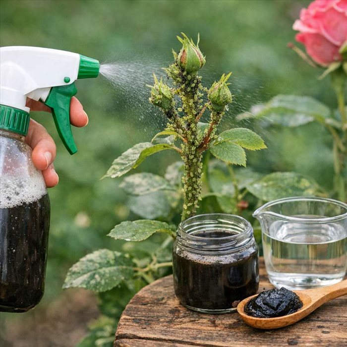 Dosage savon noir pucerons : la méthode efficace pour protéger vos plantes