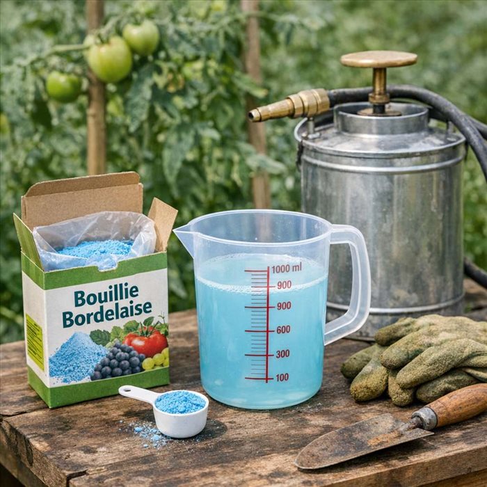 Dosage bouillie bordelaise : les bonnes proportions au jardin