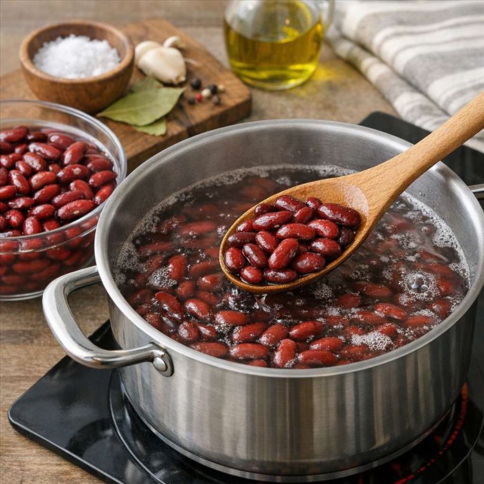 Cuisson des haricots rouges après trempage : le guide complet