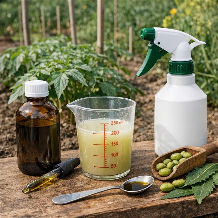 Dosage huile de neem : quelles quantités pour traiter vos cultures ?