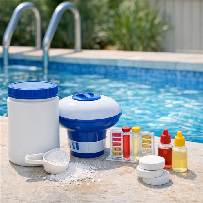 Dosage chlore piscine : calculez la bonne quantité 