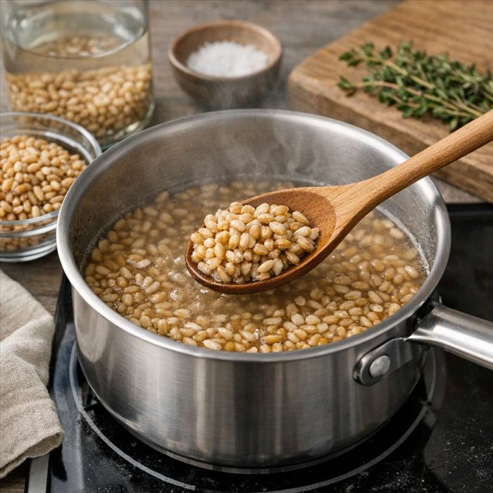 Quel temps de cuisson pour du petit épeautre trempé ? | Guide pratique