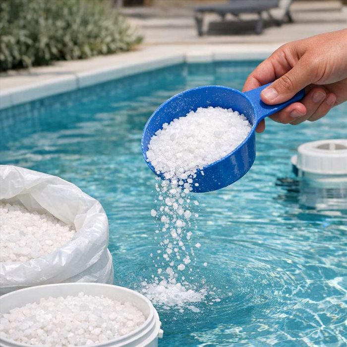 Dosage sel piscine : calculez la bonne quantité pour votre bassin