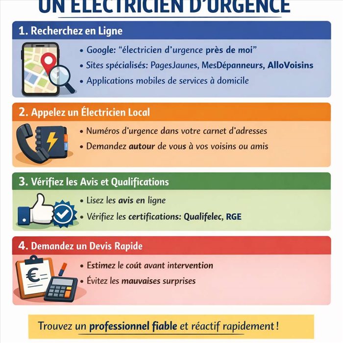 Comment trouver un électricien d’urgence ?