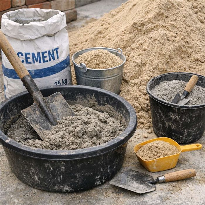 Dosage ciment sable : quelles proportions pour chaque chantier ?
