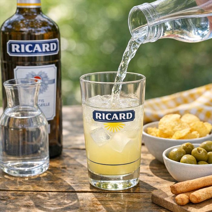 Dosage Ricard : quelles proportions avec l’eau ? Guide simple