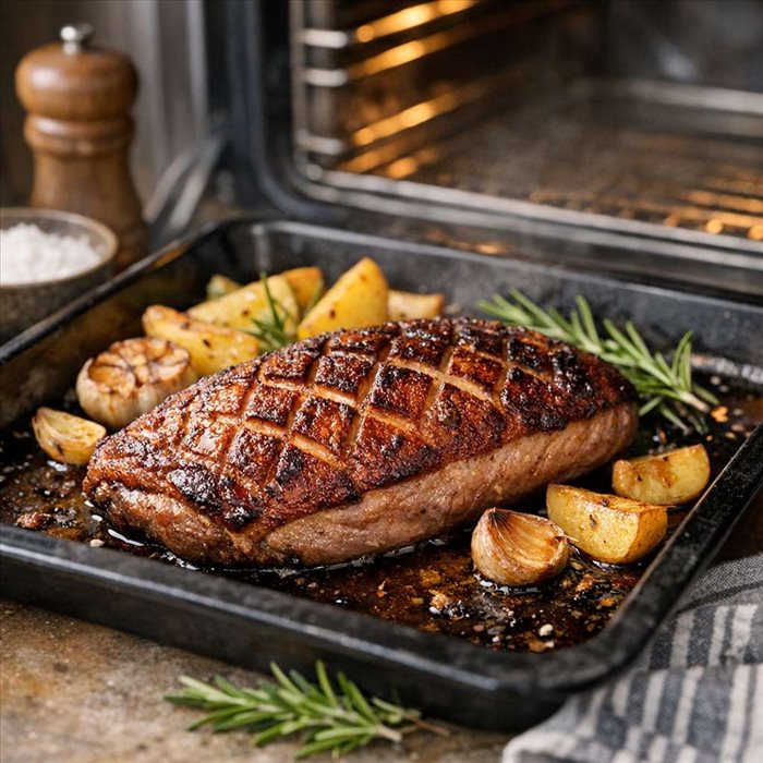 Combien de temps cuire un magret de canard au four ?